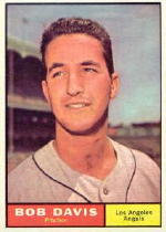 1961 Topps Baseball Cards      246     Bob Davis RC